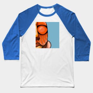 AFRO MASK (peeky) Baseball T-Shirt